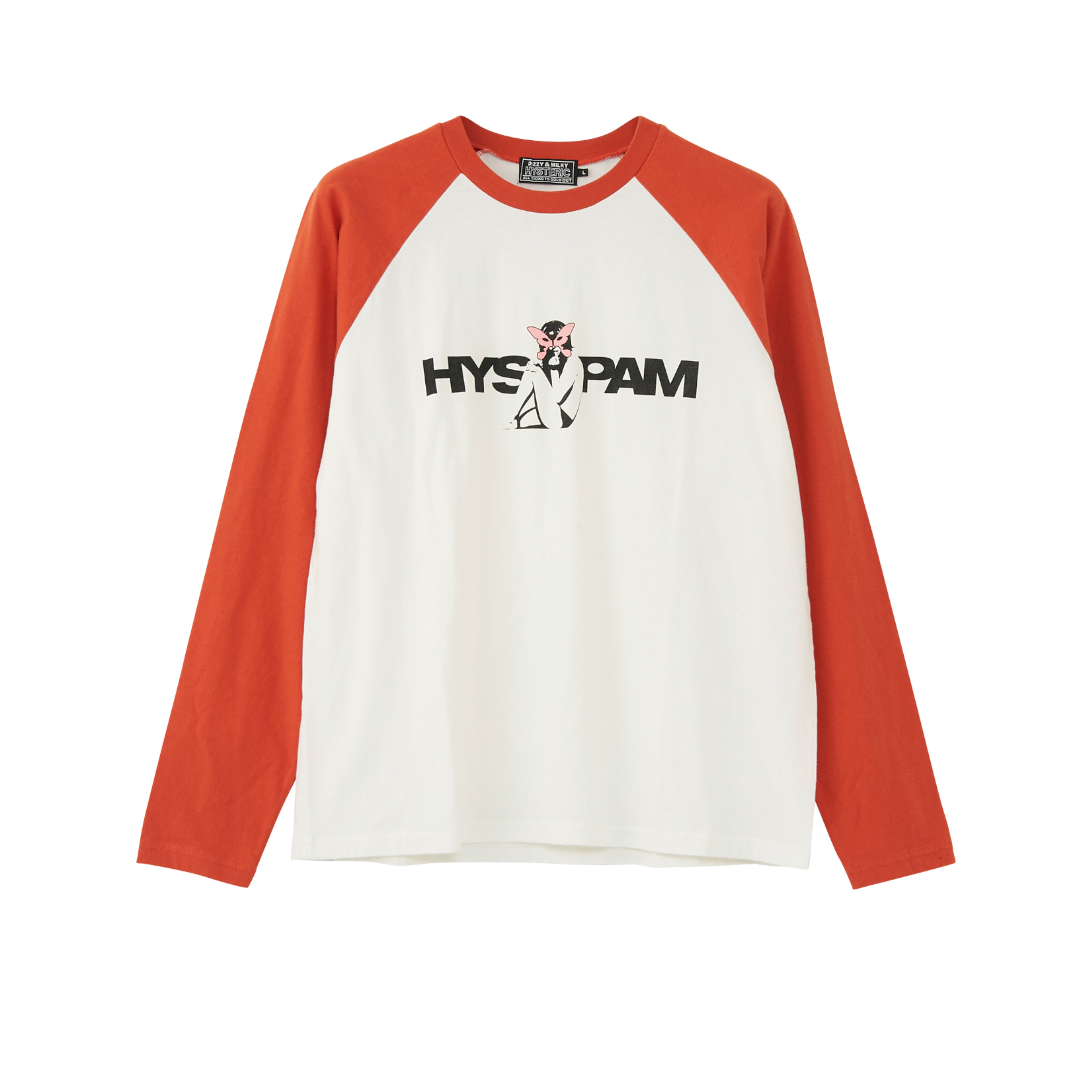 Hysteric Glamour x P.A.M. - Alien Girl T-Shirt - (White x Orange