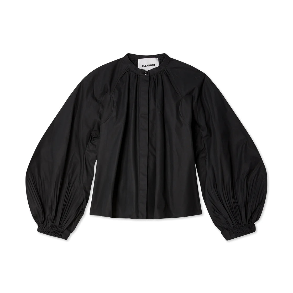 JIL SANDER - Women's Ls Fash Shirt - (Black) | Dover Street Market