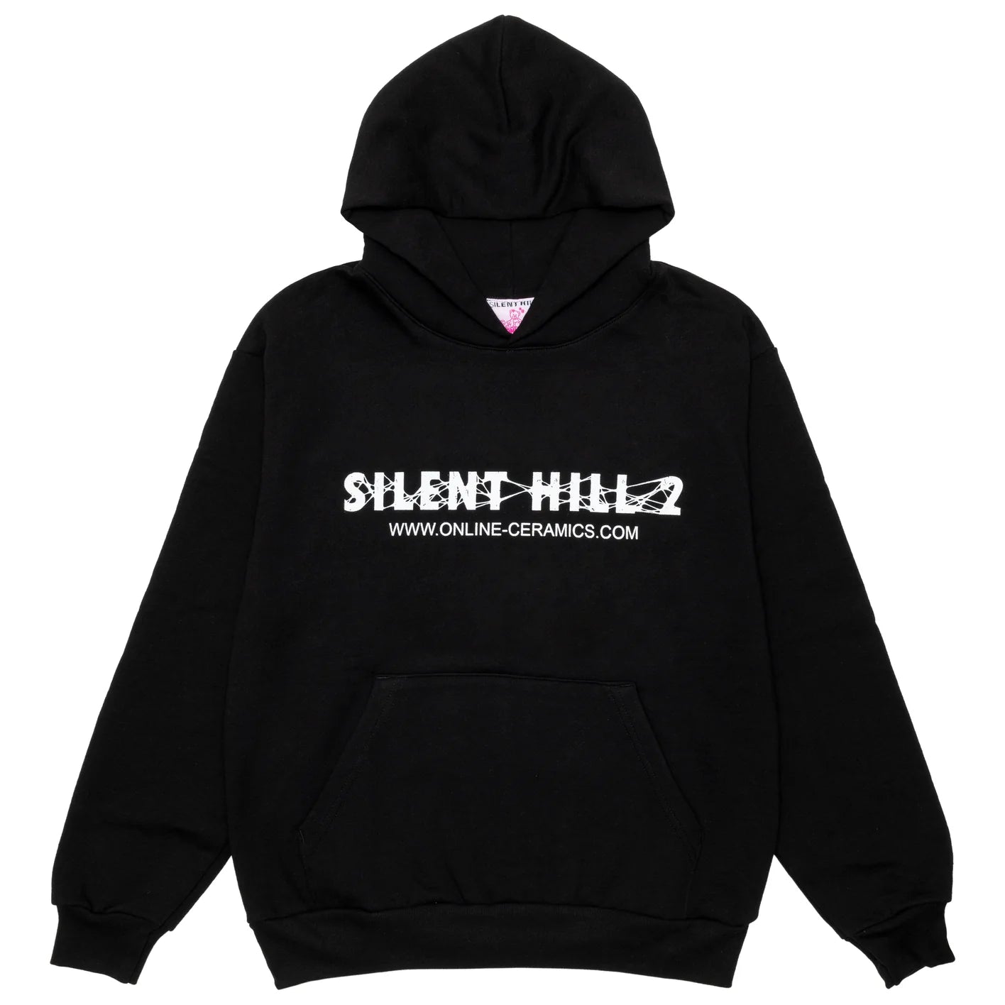 Online Ceramics: Silent Hill 2 Logo Hoodie (Black) | DSMS E-SHOP Online Ceramics: Silent Hill 2 Logo Hoodie (Black) | DSMS E-SHOP