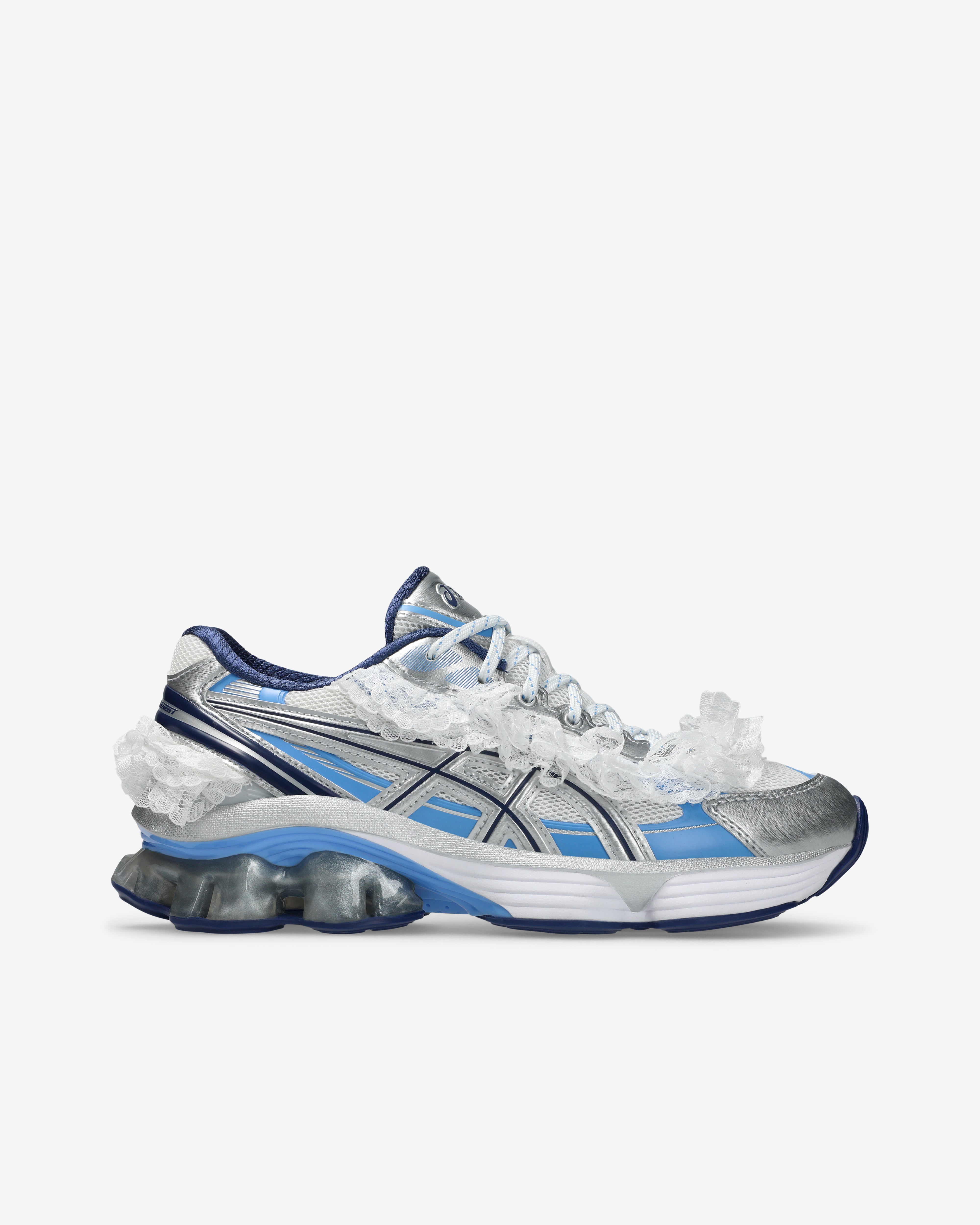 ShuShu/Tong × Asics Gel-Kinetic Fluent 白 Asics: Men's SHUSHU/TONG Gel-Kinetic Fluent (White/Diva Blue