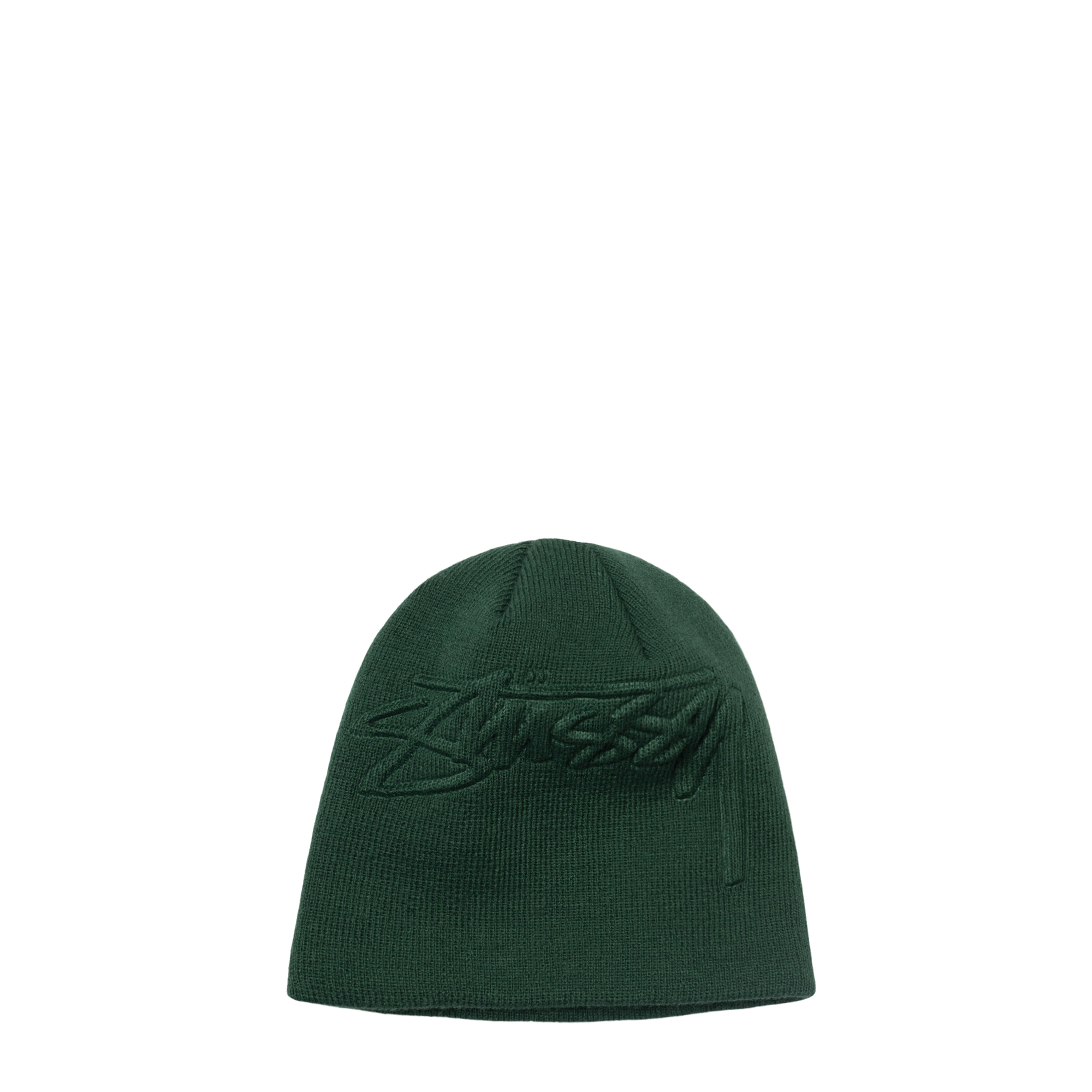 Stüssy - Embossed Smooth Stock Skullcap - (Pine) | Dover Street