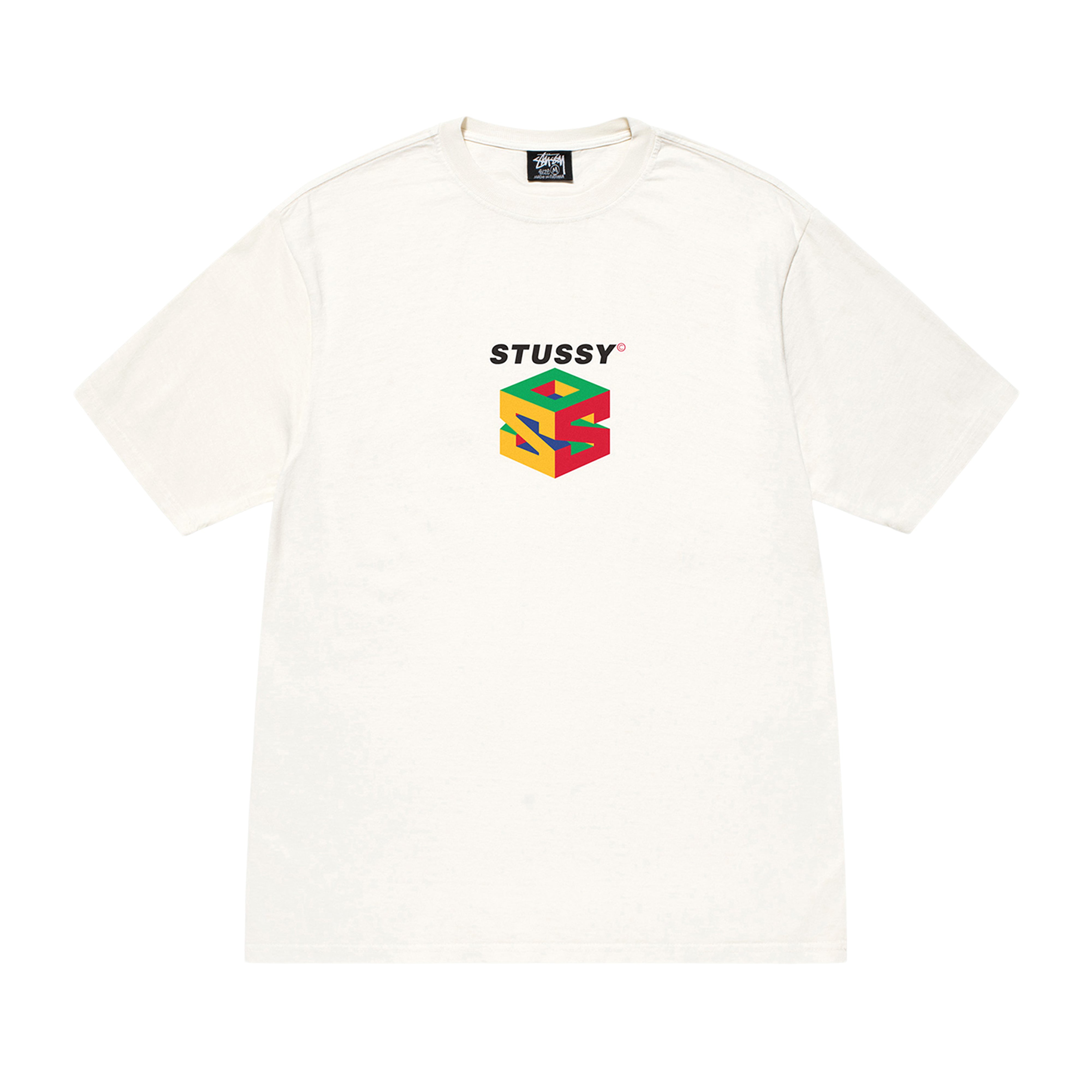 STÜSSY - S64 Pig. Dyed Tee - (Natural)|Dover Street Market E-Shop