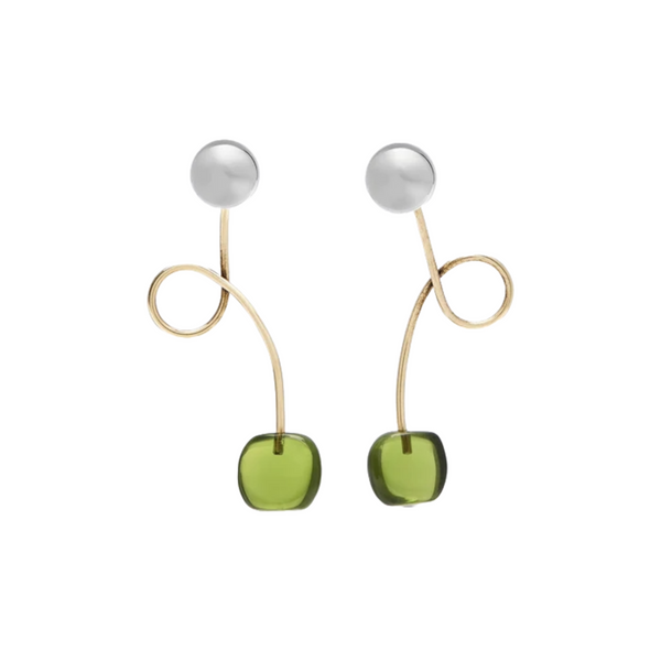Dries Van Noten - Women's Earring - (Green)