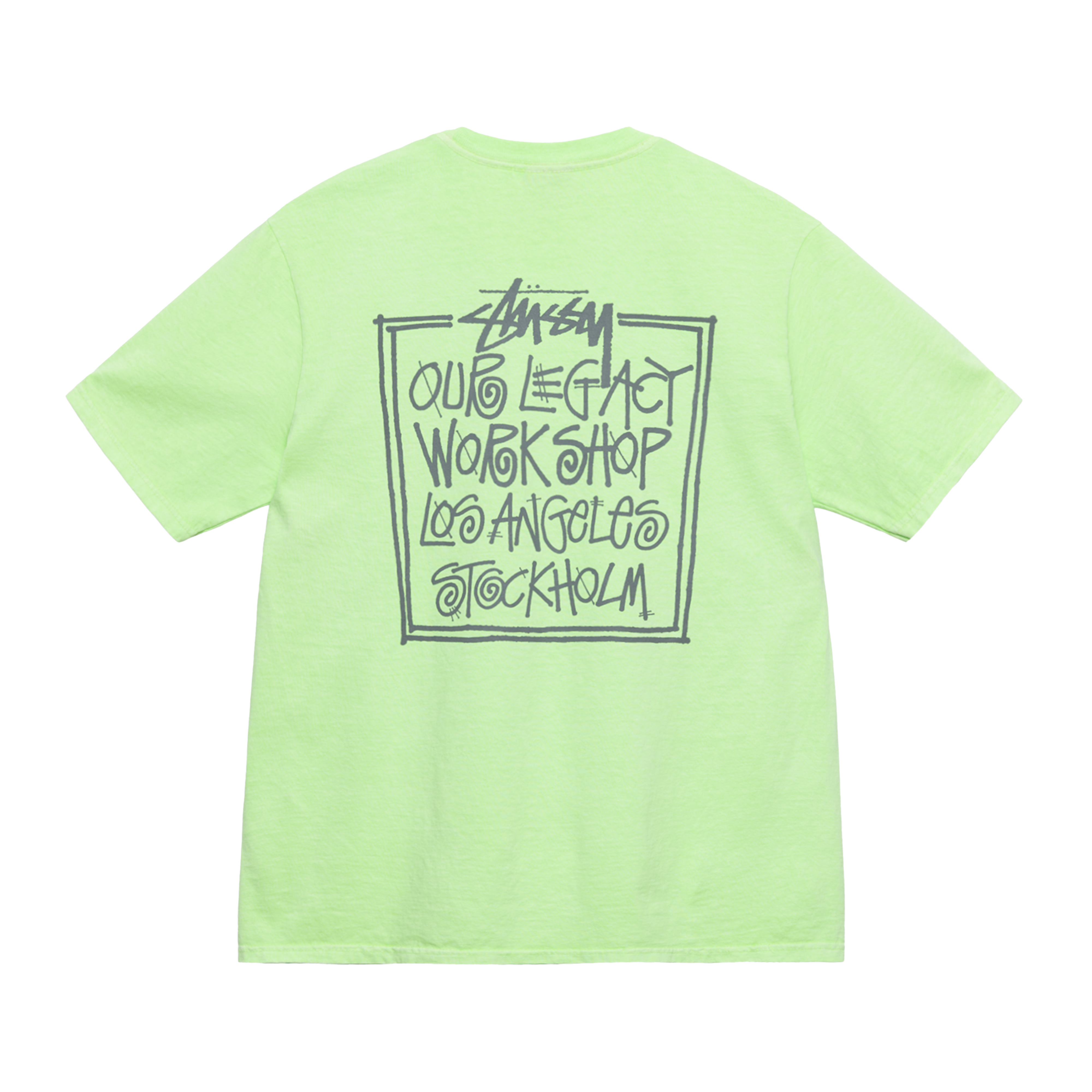 STÜSSY- Our Legacy Frame Pig. Dyed Tee - (Paradise) – DSMS E-SHOP