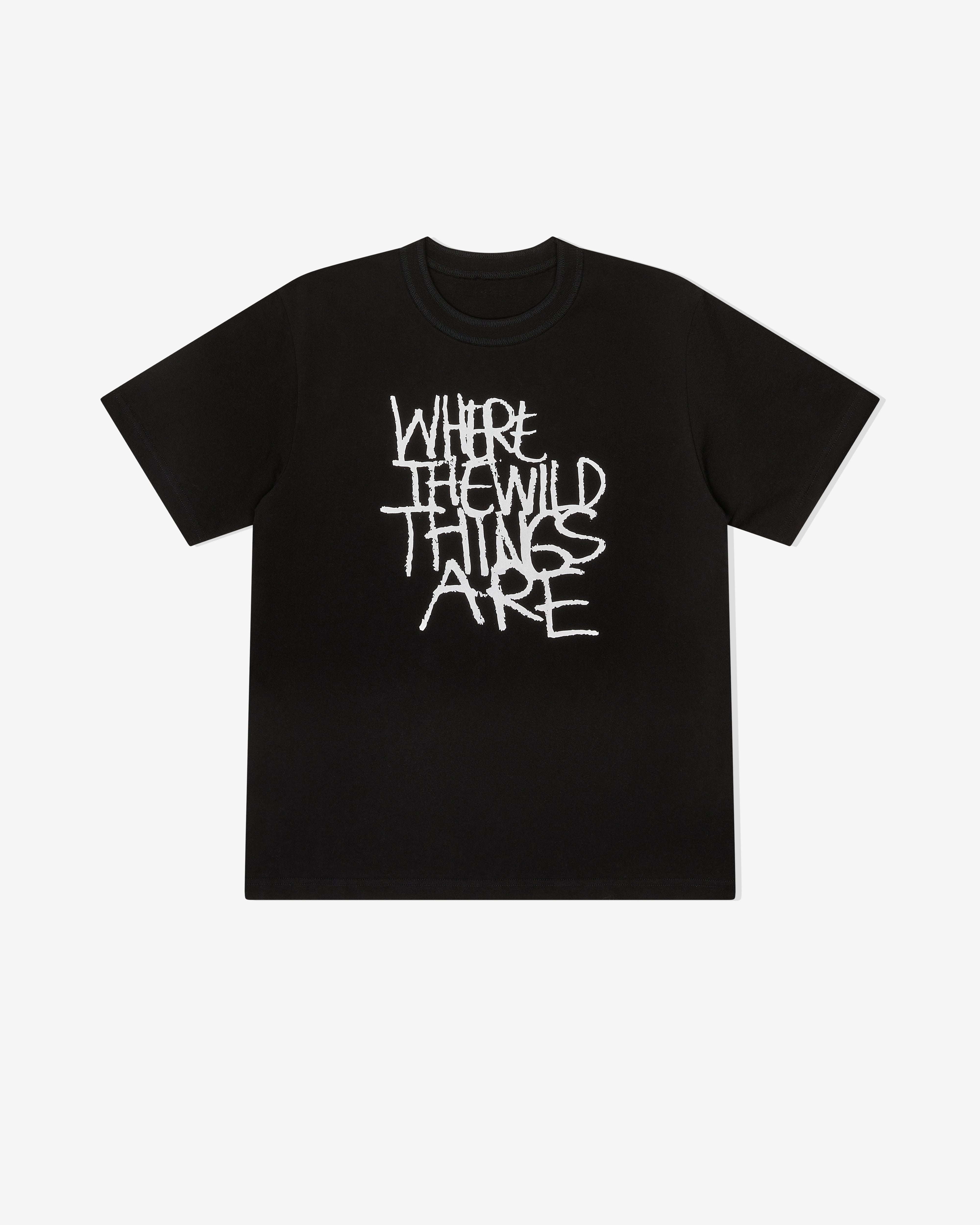 SACAI: Men's Where The Wild Things Are T-Shirt (Black) | DSMS E-SHOP