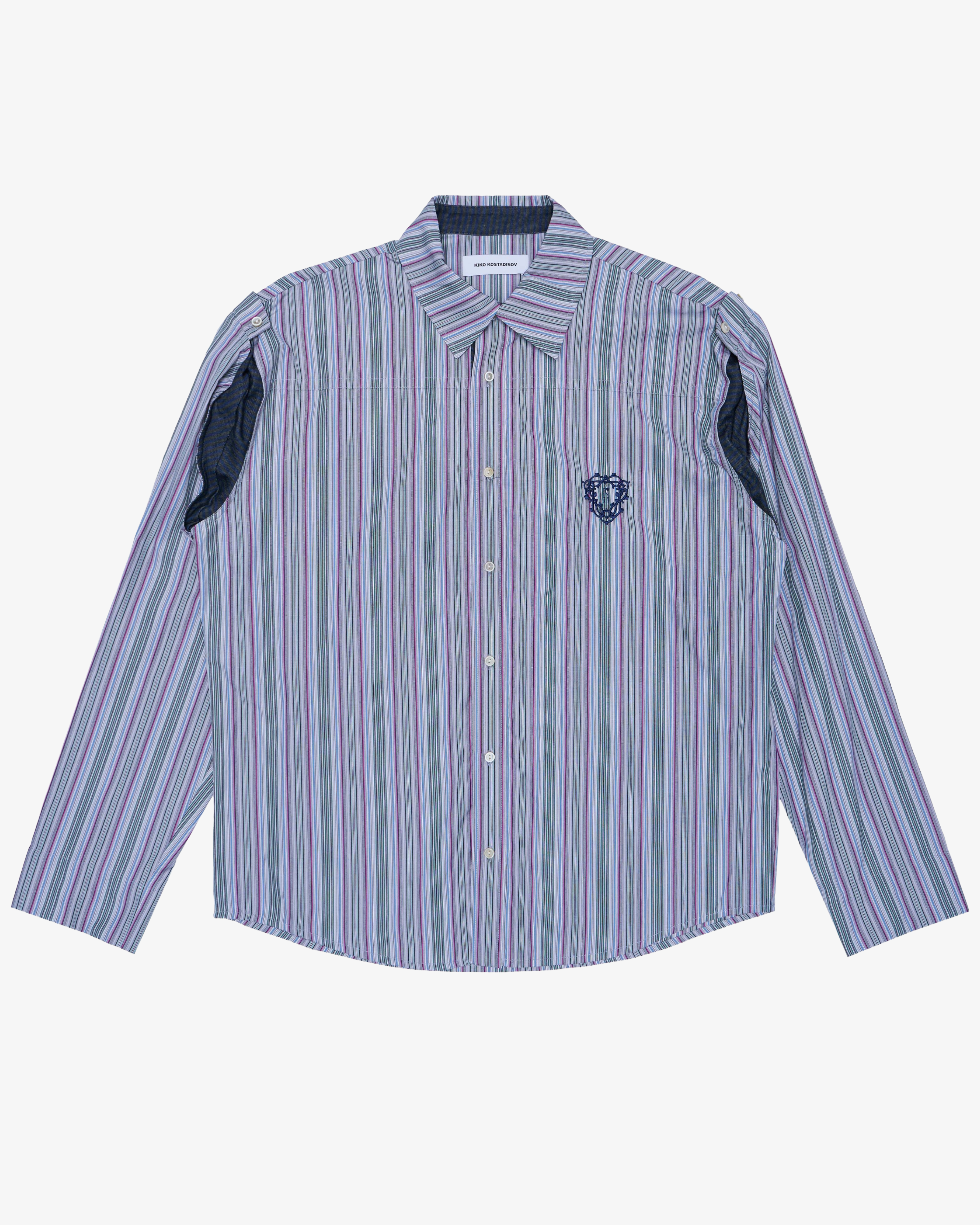Kiko Kostadinov: Men's Toth Shirt (Stripes) | DSMS E-SHOP