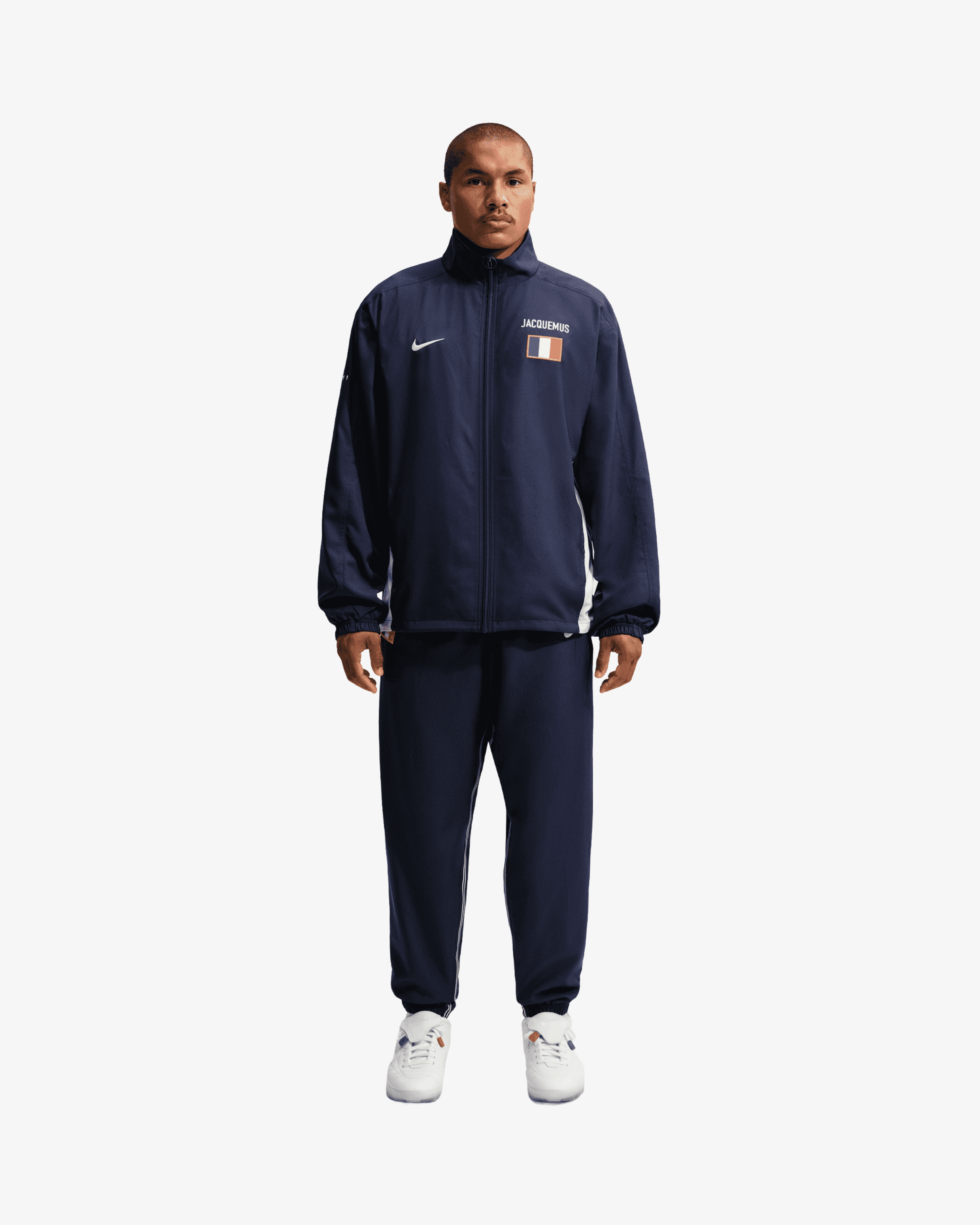 Nike: Men's Jacquemus France Reissue Track Pants- (IQ3855-498