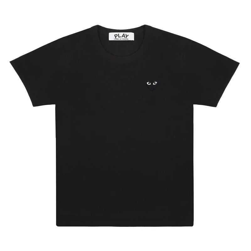 Play: Unisex's Black Emblem T-Shirt (T064)(Black) | DSMS E-SHOP