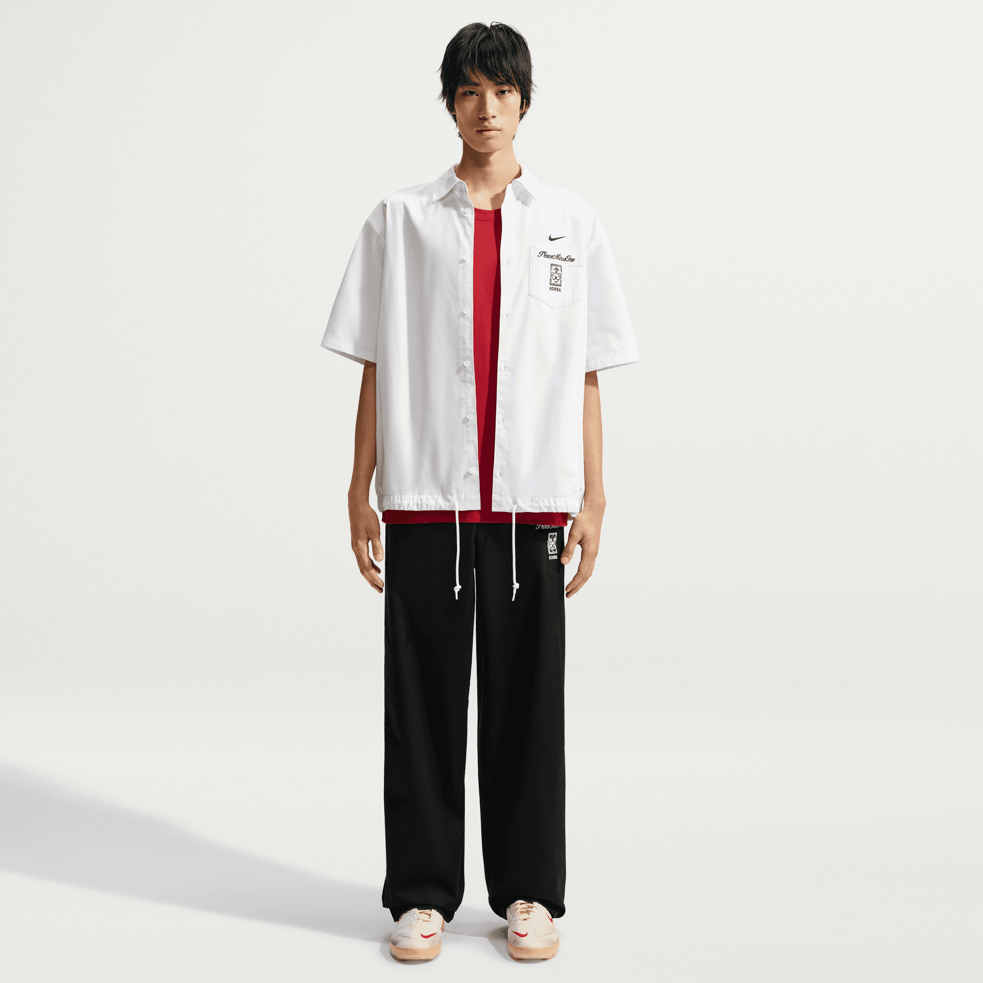 Nike: Men's PEACEMINUSONE Korea Chino Pants (IM3222-010) | DSMS E-SHOP
