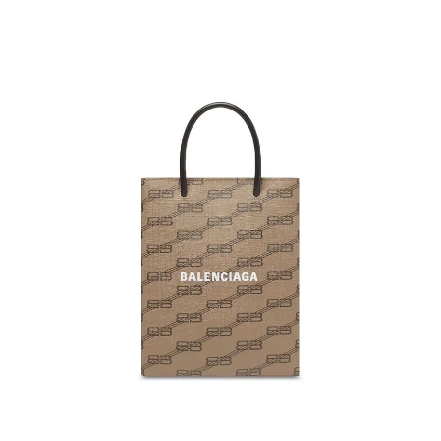 BALENCIAGA - Women's BB Monogram Large Shopping Bag - (Beige/Brown)|Dover  Street Market E-Shop