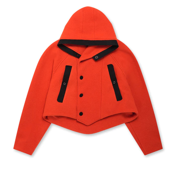 Kiko Kostadinov - Men's Remus Hooded Jacket - (Tangerine)