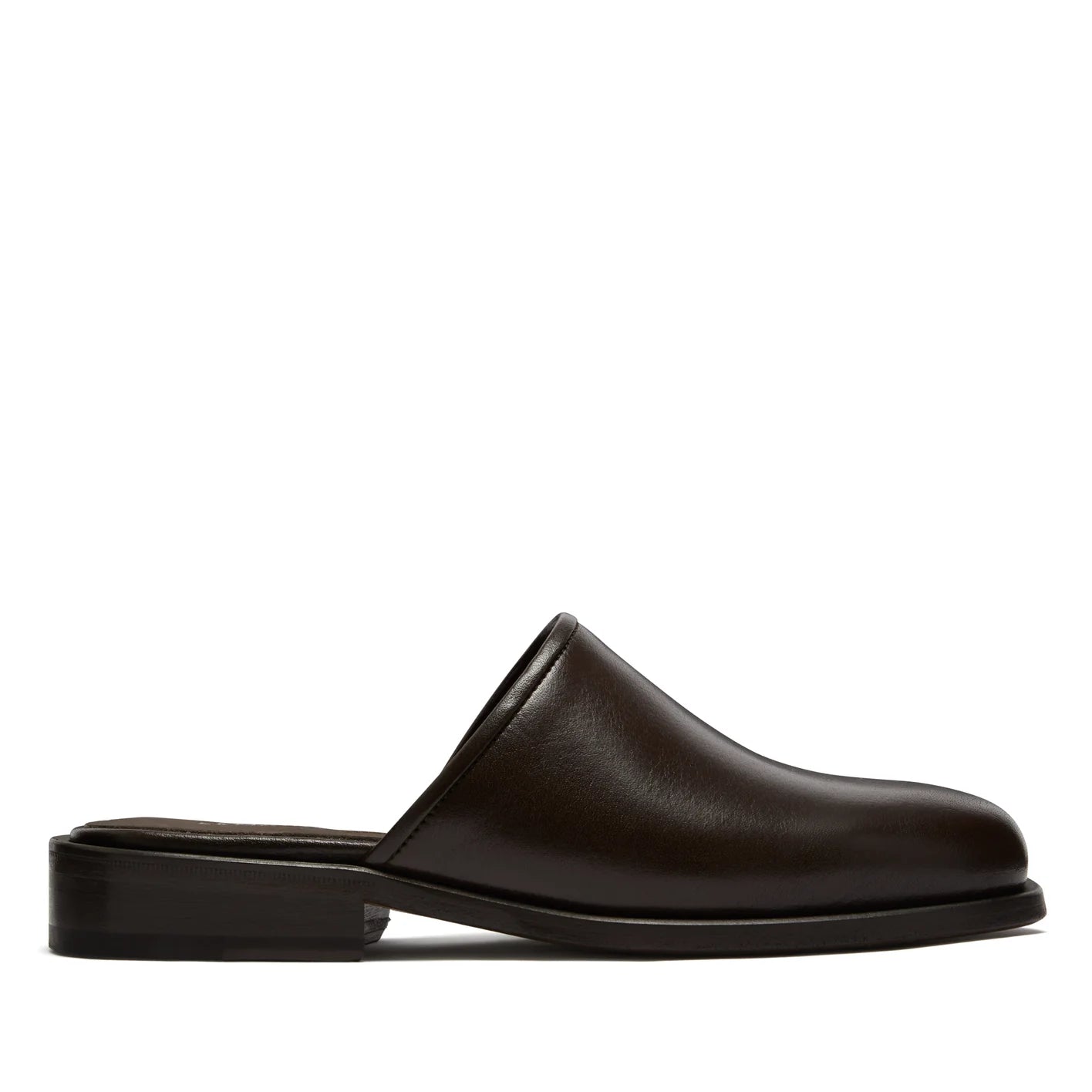 LEMAIRE: Women's Square Mule (Brown) | DSMS E-SHOP