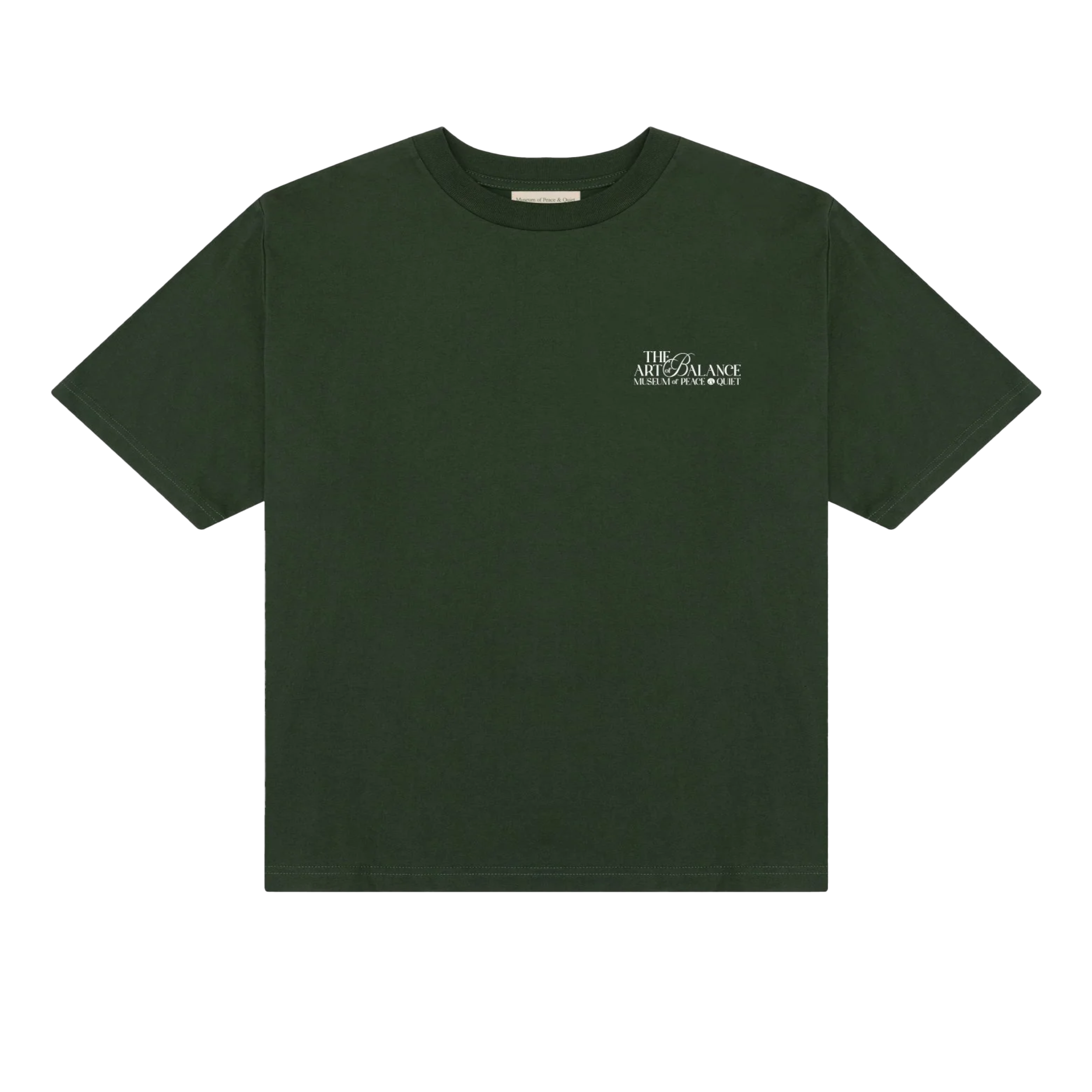 MUSEUM OF PEACE AND QUIET: Men's Art Of Balance T-Shirt (Forest