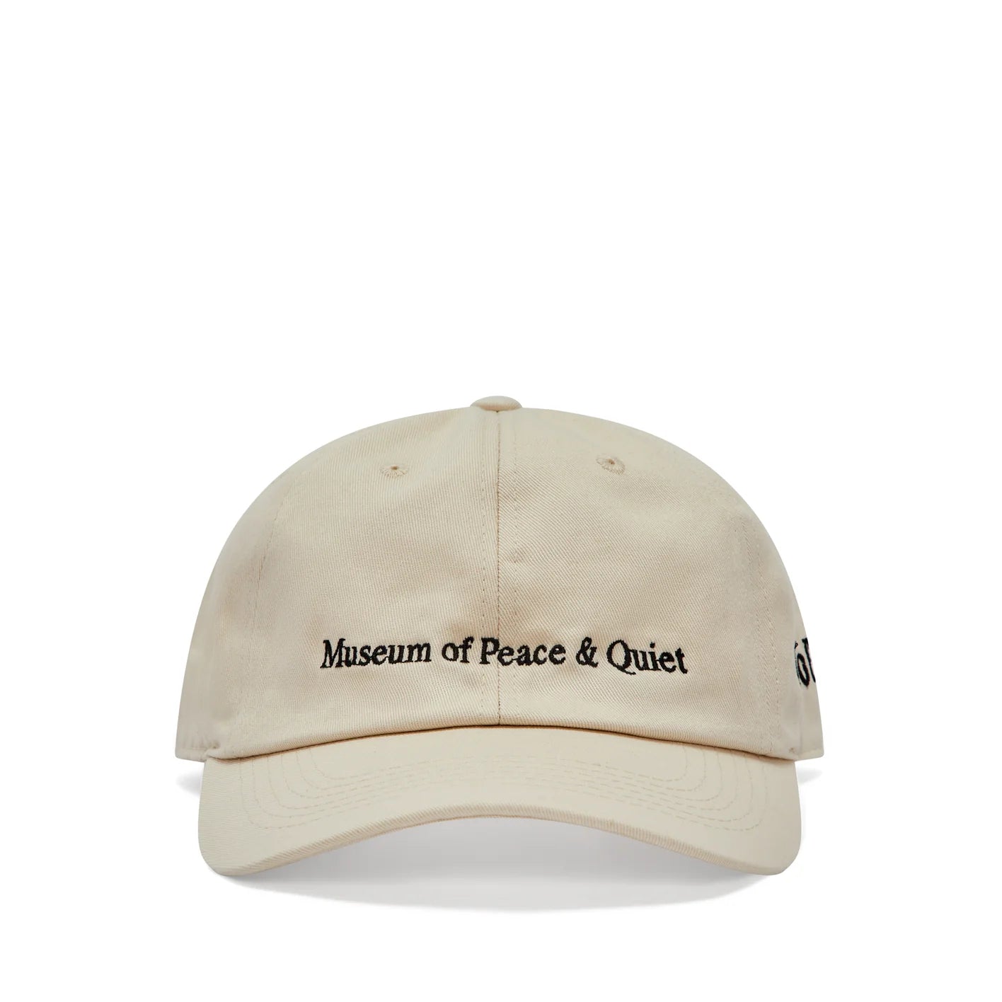 MUSEUM OF PEACE AND QUIET: Warped Dad Hat (Bone) | DSMS E-SHOP