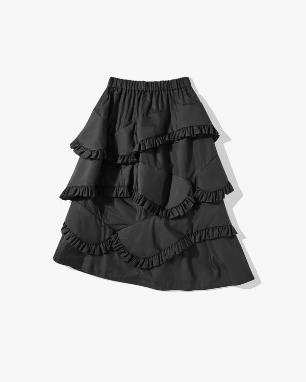 Noir Kei Ninomiya - Women's Ruffled Layer Skirt - (1 Black)