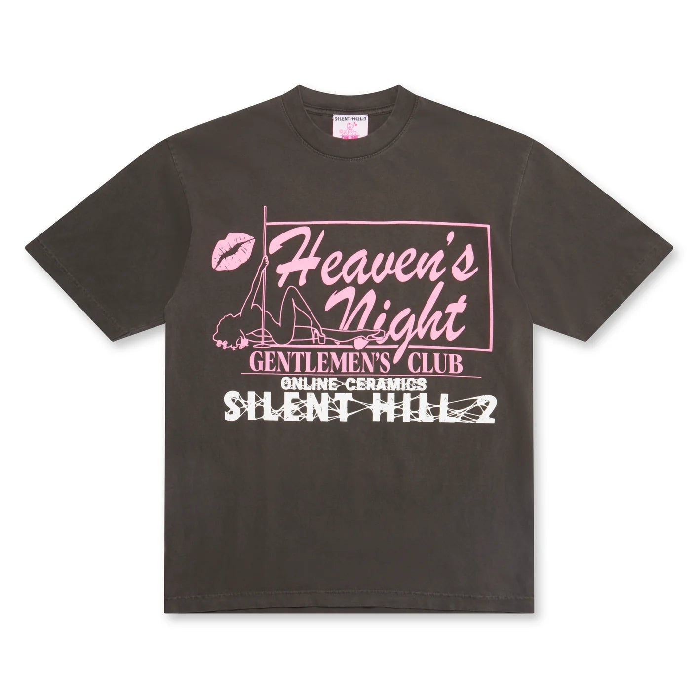 ONLINE CERAMICS: Men's Heavens Night Tee (Off-Black) | DSMS E-SHOP