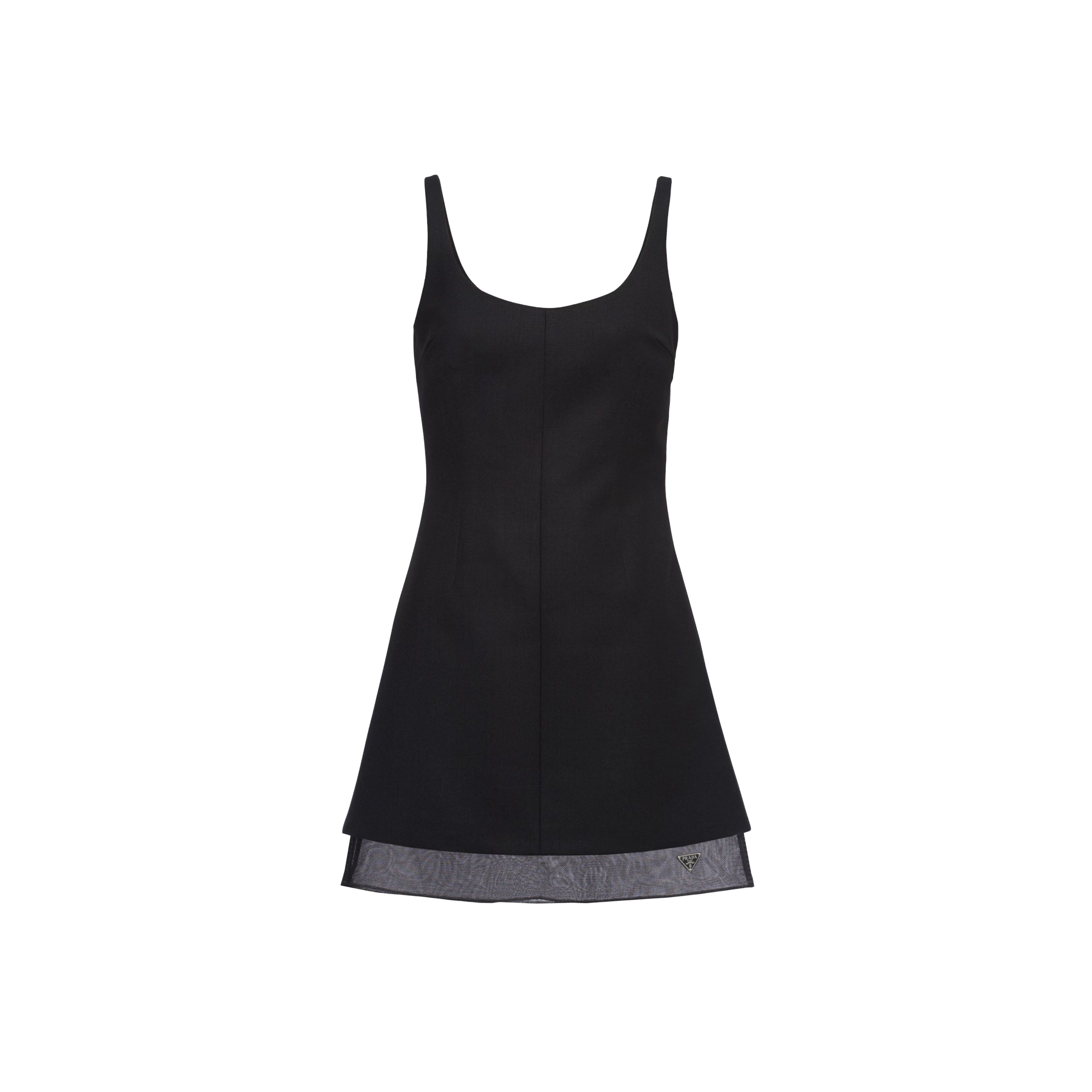 PRADA - Women's Dress With Crinoline - (Black)