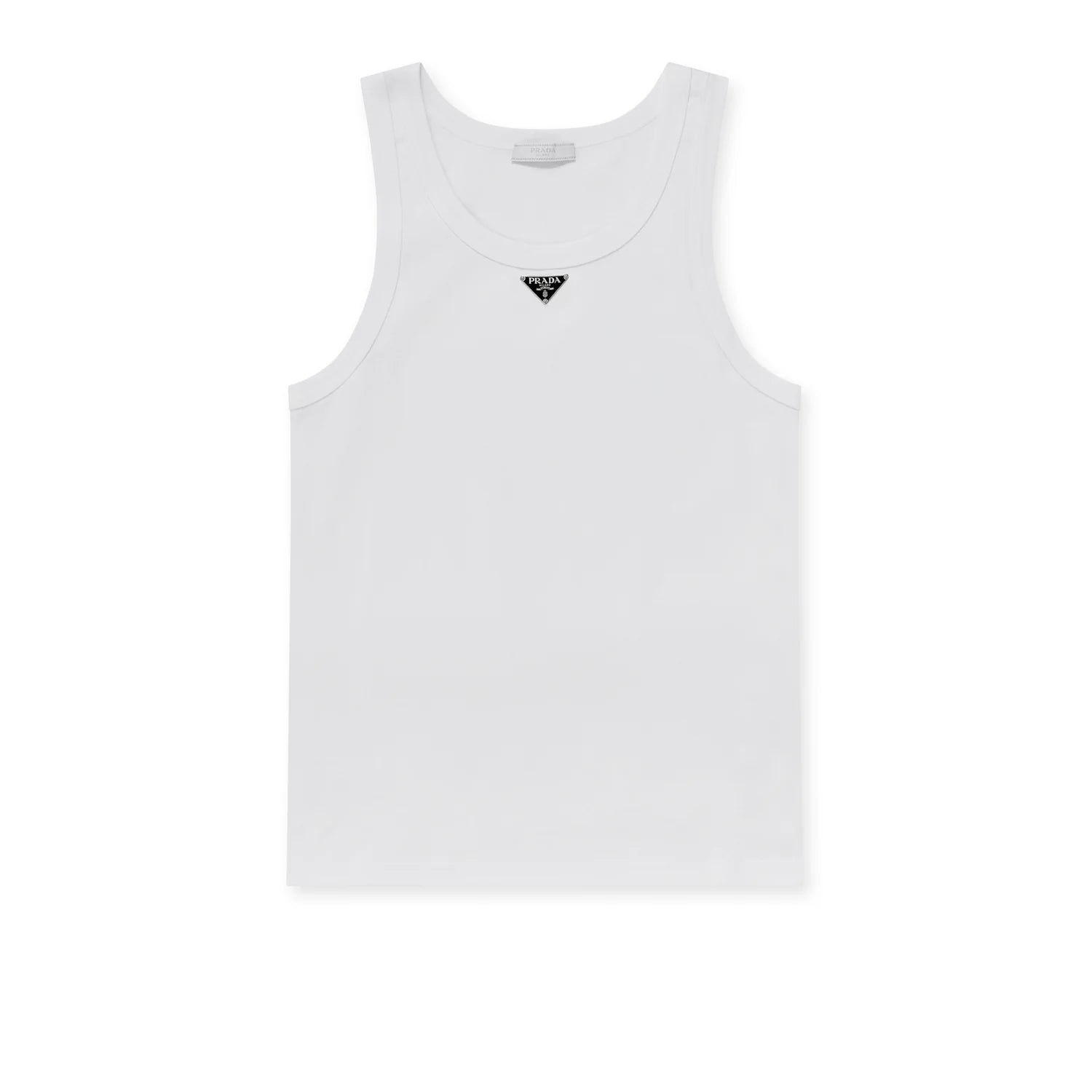 あ*ん様 PRADA ホワイト タンクトップ M PRADA: Men's Tank Top (White