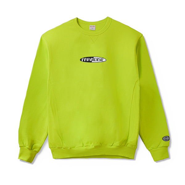 PARADISE YOUTH CLUB - Mono-Byte Sweatshirt - (Neon Green)