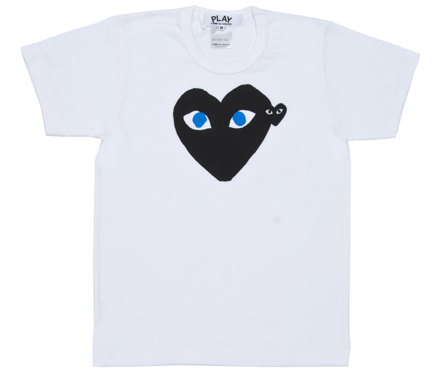 blue heart t shirt