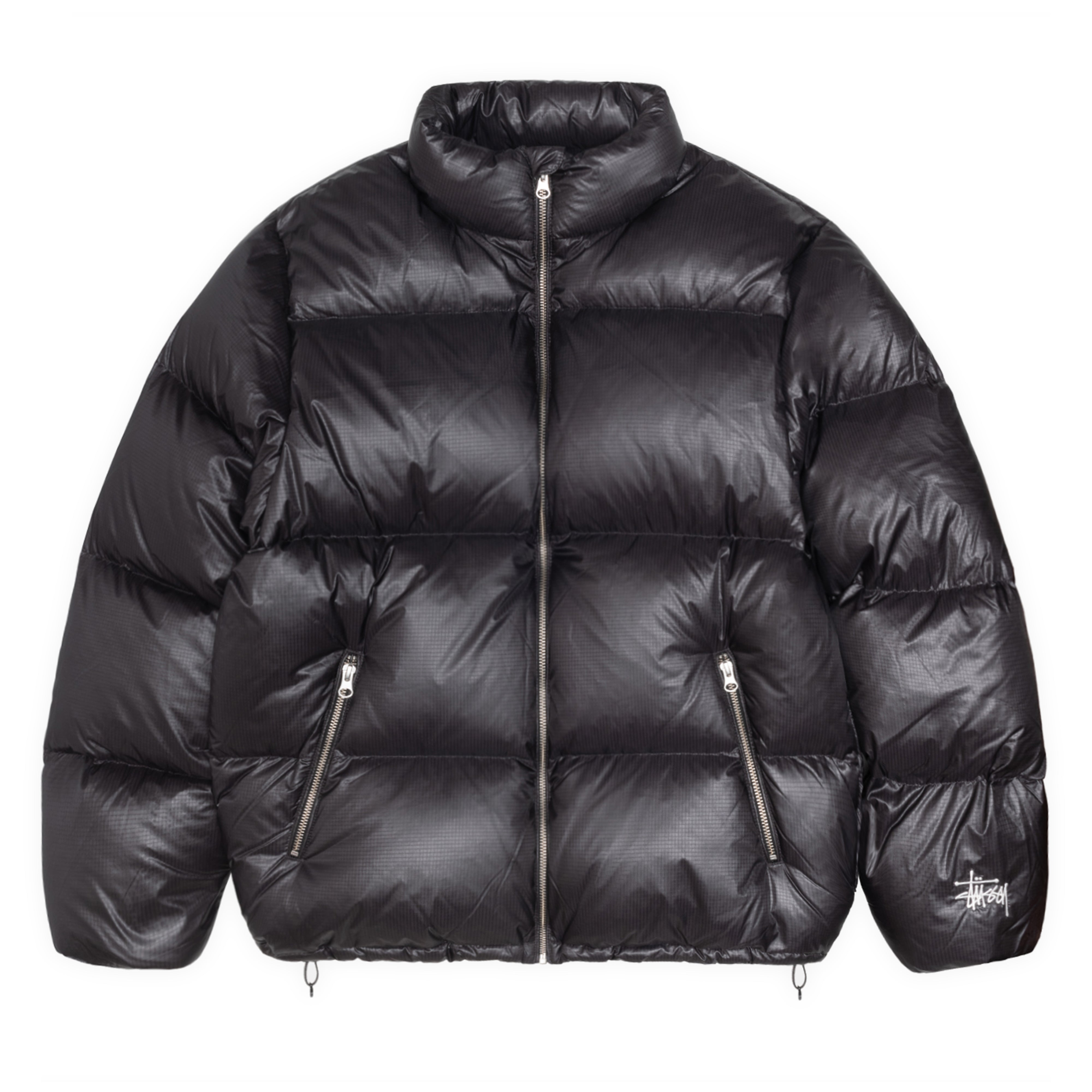 Stüssy - Men's Parachute Ripstop Down Puffer - (Charcoal) | Dover