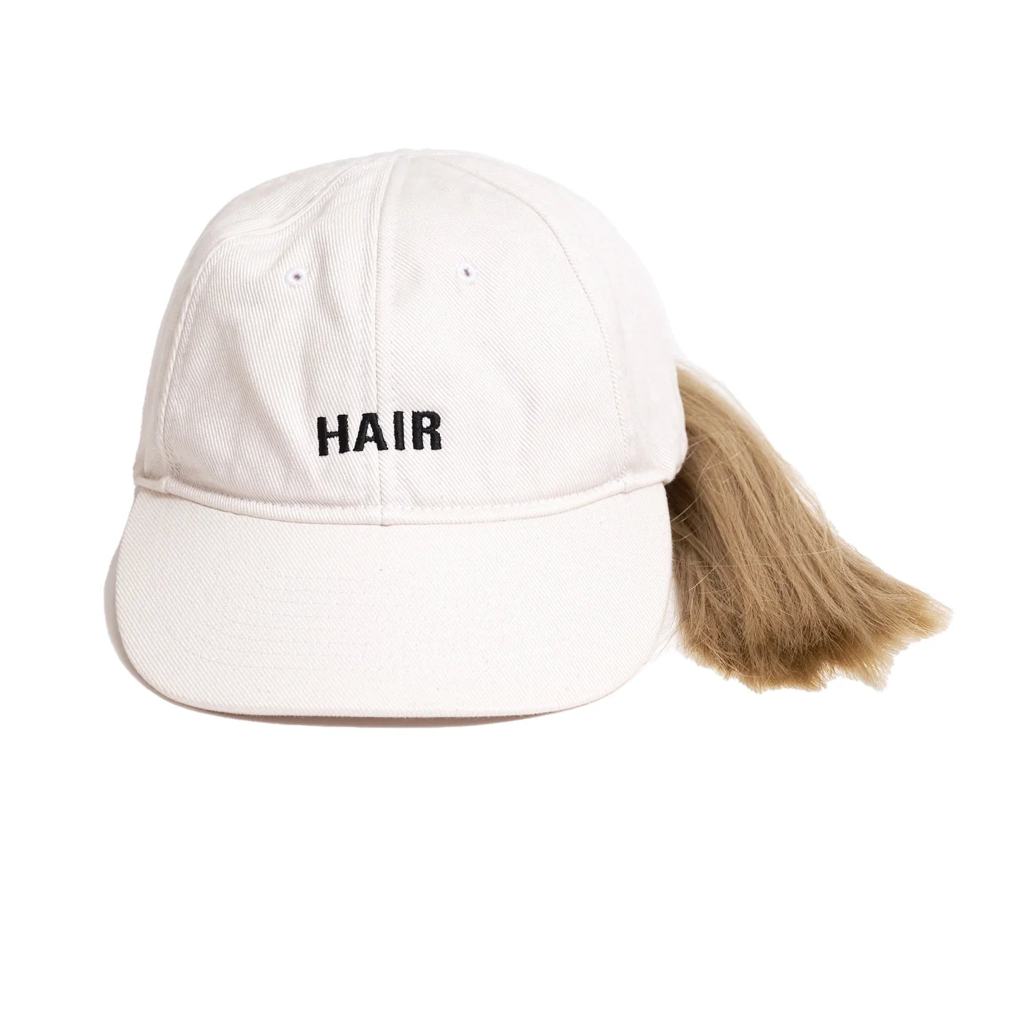 DOUBLET - Cap With Hair - (White/Blonde) | Dover Street Market E