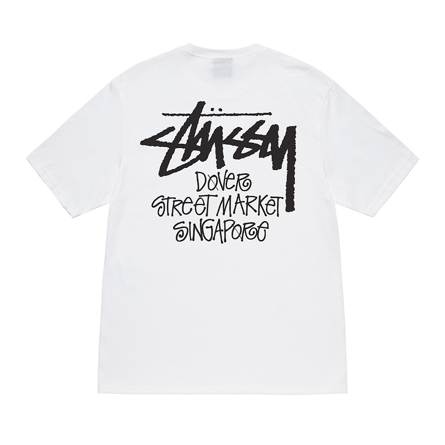 STÜSSY - DSM Singapore Tee - (White)