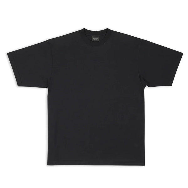 BALENCIAGA - Men's Medium Fit T-Shirt - (Black/White)