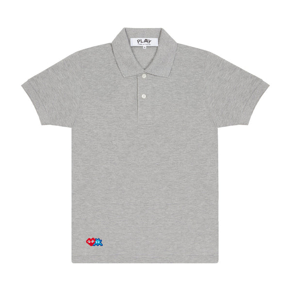 PLAY - the Artist Invader Polo Shirt - (Grey)