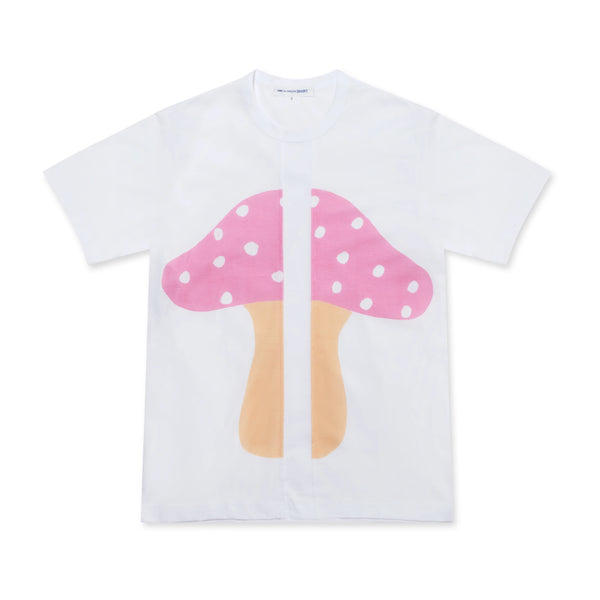 CDG SHIRT - Brett Westfall Mushroom T-Shirt - (White)
