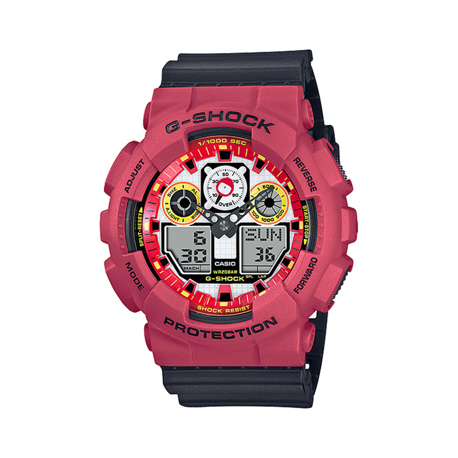 CASIO - G-Shock Daruma Series x Black Eye Patch - (GA-100DA