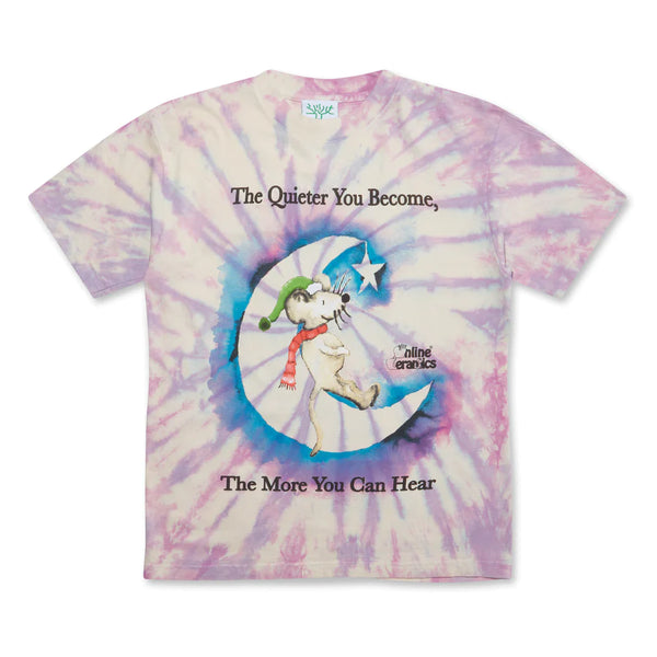 ONLINE CERAMICS - Mouse On The Moon T-Shirt - (Hand Dyed)