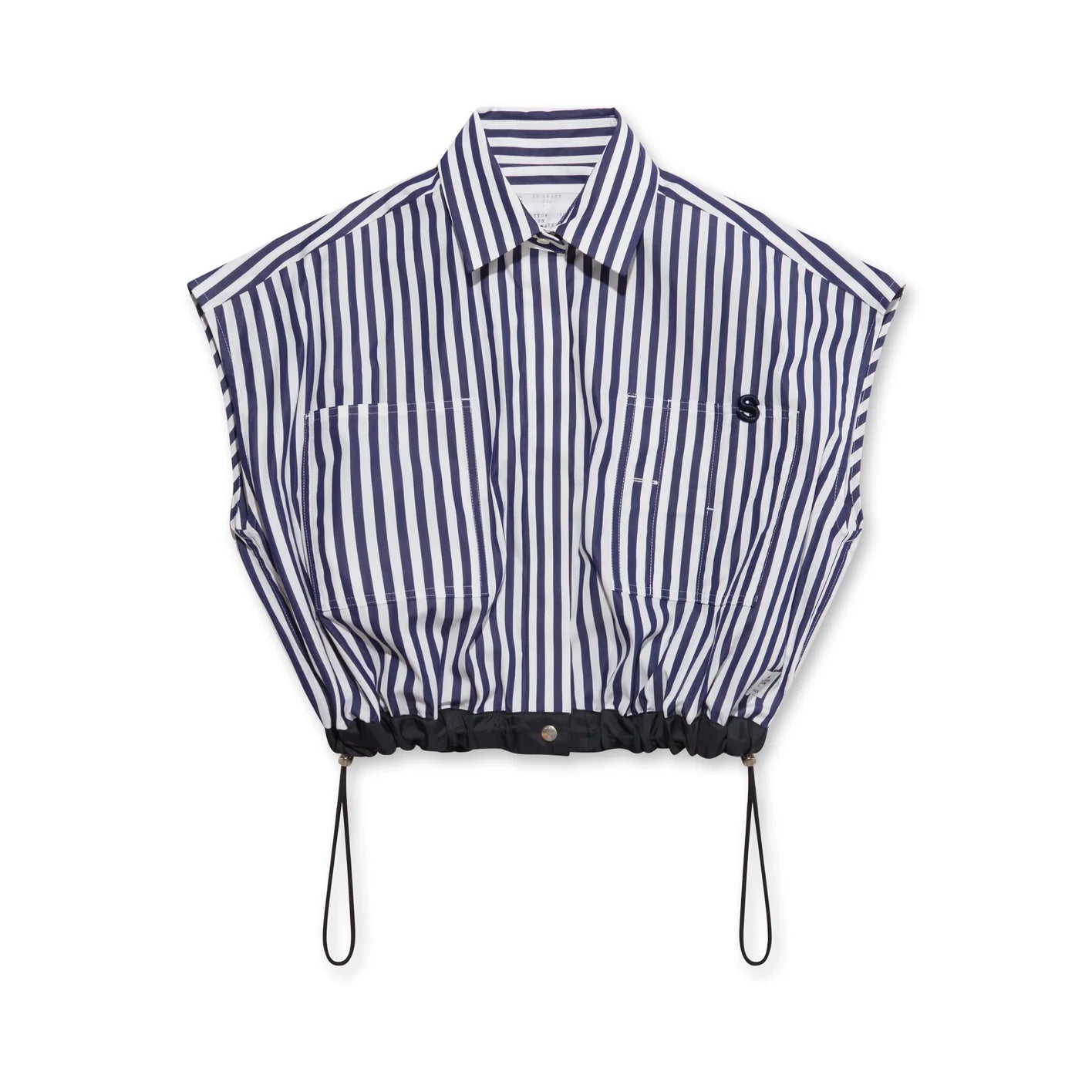 SACAI: Women‚Äös Thomas Mason Edition Shirt (Navy Stripe