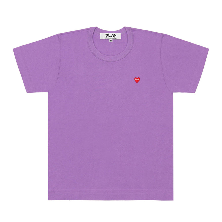 Play Small Red Heart T Shirt T313 T314 Purple DSMS E SHOP