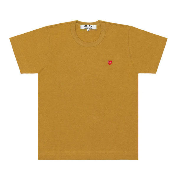 Play - Small Red Heart T-Shirt - (T313)(T314)(Olive)