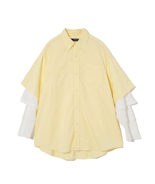 UNDERCOVER - Layered Shirt - Light Yellow