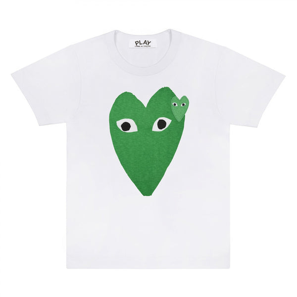 PLAY - T-Shirt Green Heart - (T059)(T060)
