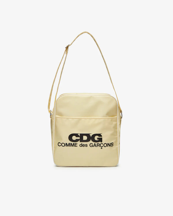 Cdg - Large Shoulder Bag - (White)