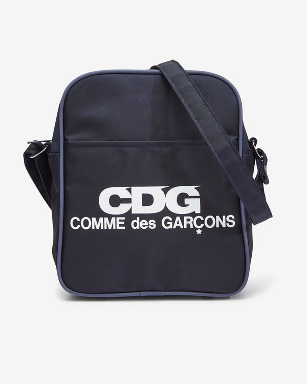 Cdg - Logo Shoulder Bag - (Navy)