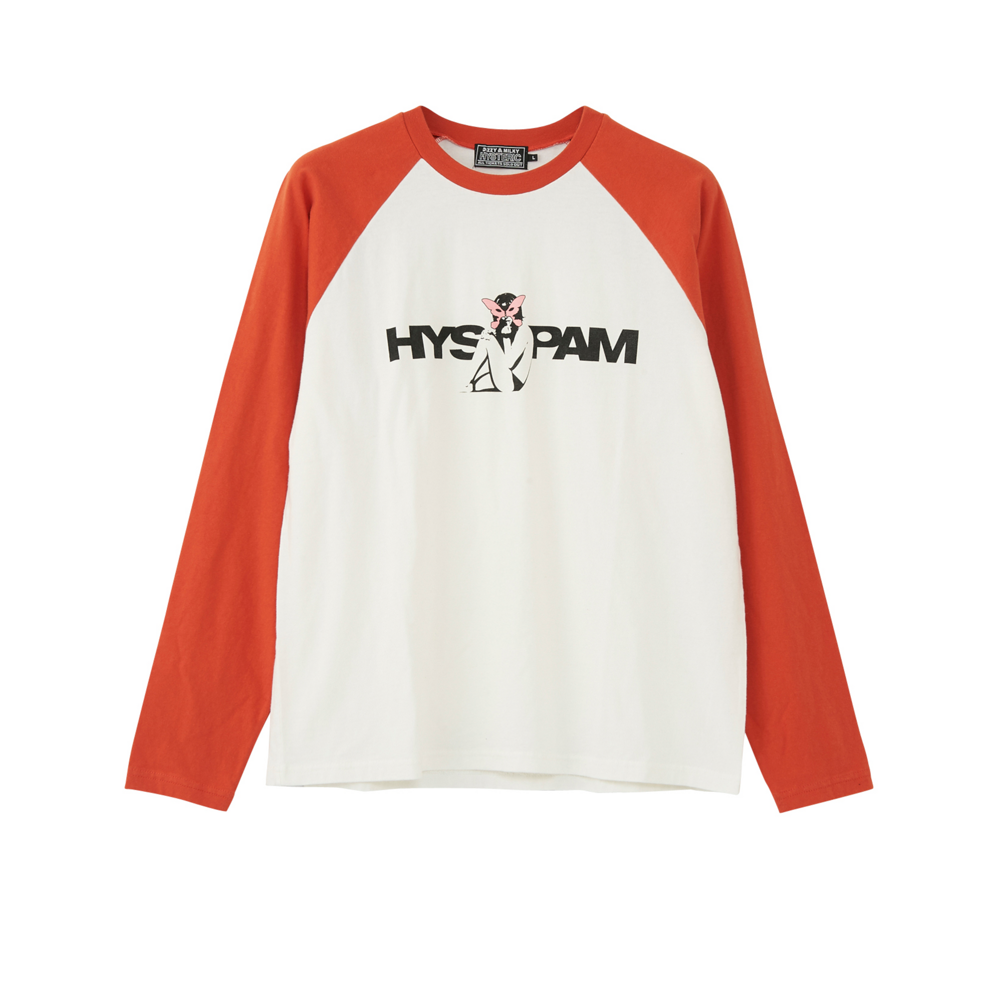 Hysteric Glamour x P.A.M. - Alien Girl T-Shirt - (White x Orange)