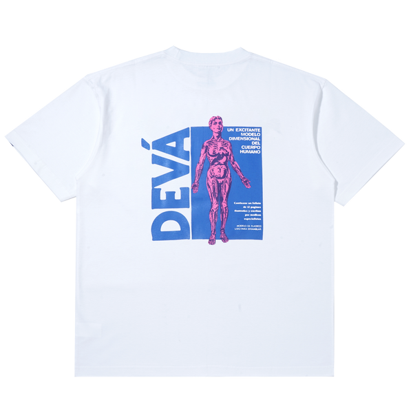 DEVÁ STATES - Anatomy T-Shirt - (White)