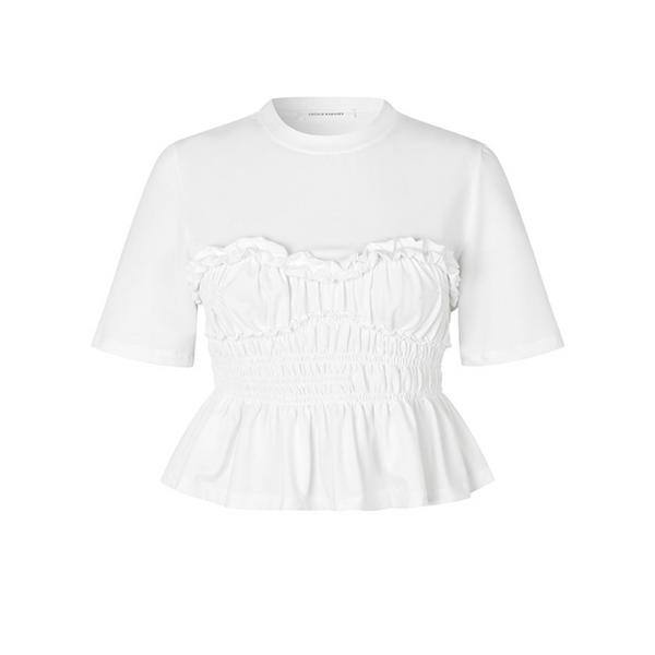 CECILIE BAHNSEN - Women's Vilde T-Shirt - (White)