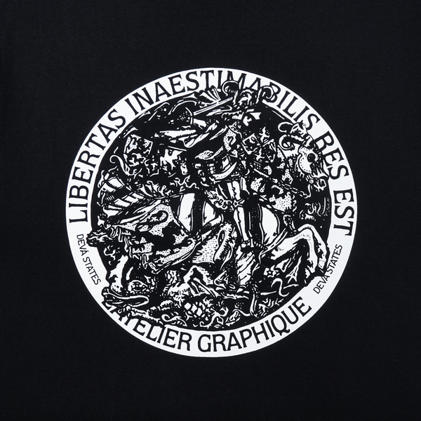 Deva States_DEVÃ STATES - Seal T-Shirt - (Black)_TEES