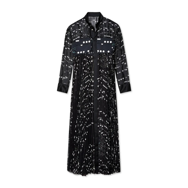 SACAI - Interstellar Dress - (001 Black)