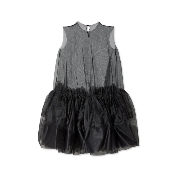 Maison Margiela_Maison Margiela - Women's Midi Dress - (900 Black)_DRESSES