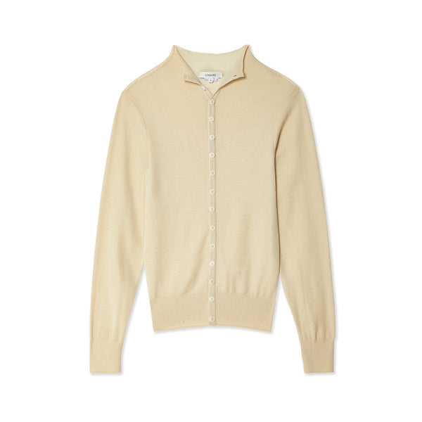 LEMAIRE - Women's Fitted Seamless Cardigan - (Off White)