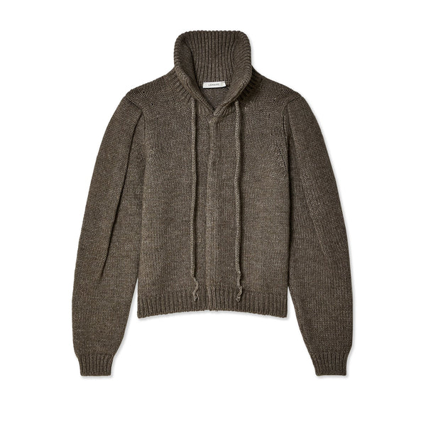 LEMAIRE - Women's Cardigan With Snaps - (Donkey Grey)
