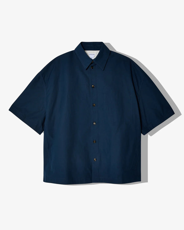 Bottega Veneta - Men's Compact Cotton Shirt - (Blue)
