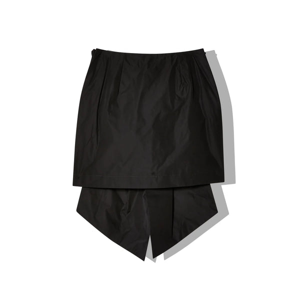SIMONE ROCHA - Women's Mini Skirt With Back Gathered Bow - (Black)