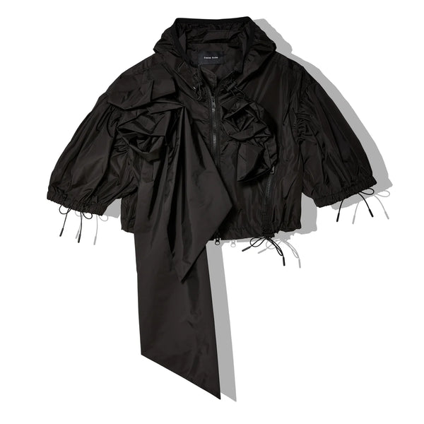 SIMONE ROCHA - Women's Cropped Puff Sleeve Jacket - (Black)